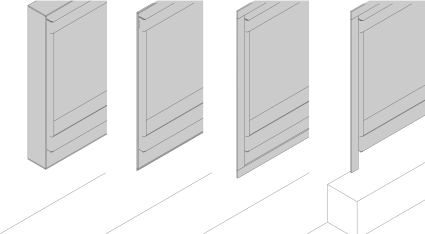4 finishing frames