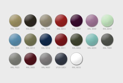 Farben für frontplatten
