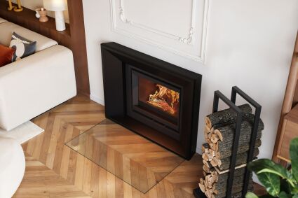 Steel Fireplace for s6-in
