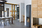 In situ image of Stûv 30-in - Mineral Lodge - Atelier d'Architecture Christian Girard - Photo : Laurent Brandajs